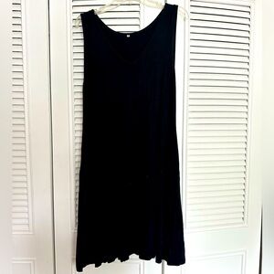 Black dress/beach cover